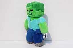 М'яка іграшка Minecraft Майнкрафт Зомбі 30 см 41.31 - мініатюра 3
