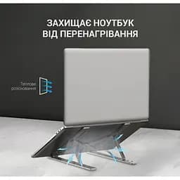 Підставка для ноутбука планшета OfficePro LS-320-B Alloy Aluminum Black - мініатюра 5