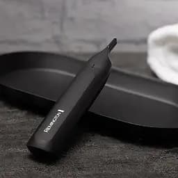 Тример Remington Trim & Fit, ААх1, вібраційний мотор, насадок-3, чохол, титан.напил., чорний - мініатюра 2