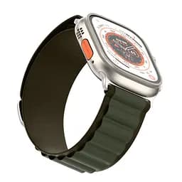 Ремінець для Apple Watch 42 (Series 11-10)/41/40/38, оливковий, Alpine Loop Alpina Band, тканинний поліестеровий ремінець для смарт-годин, дихаючий, для активного відпочинку та спорту, ArmorStandart (ARM81044) - мініатюра 3