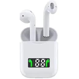Беспроводные наушники i99 TWS белые с поддержкой беспроводной зарядки
