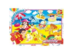 Пазлы Учимся с удовольствием Отдых у моря, 35 элементов