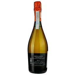 Вино ігристе Santa Chiara Prosecco Brut, біле, брют, 0,75 л - мініатюра 2