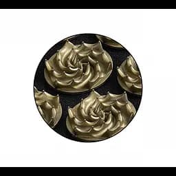 Килимок акупунктурний 4FIZJO Eco Mat Аплікатор Кузнєцова з подушкою 68 x 42 см Black/Gold 4FJ0179 (P-5907739311566) - мініатюра 2