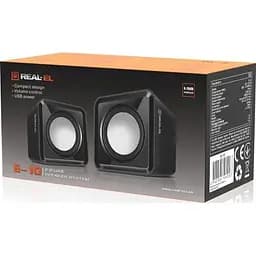 Акустична система REAL-EL S-10 USB Black (EL121100020) - мініатюра 10