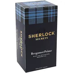 Чай чорний Sherlock Secrets Bergamot Prime 44 г (22 шт x 2 г)