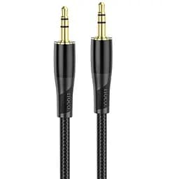 Кабель Hoco UPA25 Transparent Discovery Edition AUX audio cable Black