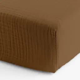 Комплект постільної білизни Cosas Cocoa brown Євро муслін каштан (Muslin_13CocoaBrown_El-13CocoaBrown_200) - мініатюра 9