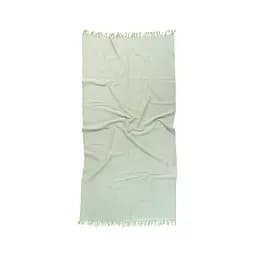 Рушник Lotus Home Pestemal - Argosa stripe 85x175 green зелений