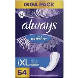 Щоденні прокладки Always Daily Protect ХL Нейтралізація запаху 54 шт. - мініатюра 2