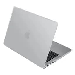 Чохол-накладка для MacBook Pro 14 M5-M1/M5 Pro-M2 Pro/M5 Max-M2 Max, білий, Matte Shell, матовий, пластиковий, захисний аксесуар для ноутбука, протиударний, з вентиляцією та доступом до портів, для макбука, ArmorStandart (ARM61429)