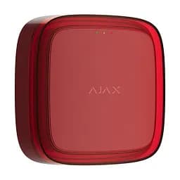 Бездротовий адресний пожежний оповіщувач світловий Ajax EN54 FireProtect (VAD) Jeweller Red (26-00657) - мініатюра 2