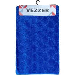 Килимок для ванної Vezzer Standart 80x120 см темно-синій (VZSB6505)