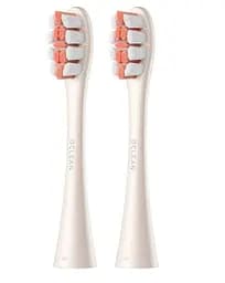 Насадки для зубной щетки Oclean Brush Head for One SE Air X F1 2шт P1C8 Golden