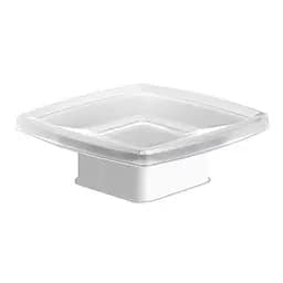 Мильниця Volle Teo матове скло 15-88-115, Хром