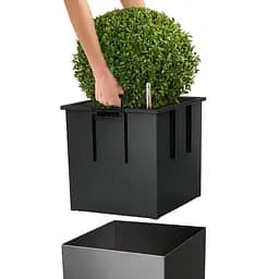 Вазон Lechuza Cube Premium, 31 л, білий (16360) - мініатюра 3