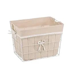 Кошик металевий Handy Home Stainless, 29х19х23 cм, бежевий (EW-49 S)