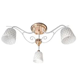 Люстра стельова Brille в зал E27 60W G (LK-607C/3)