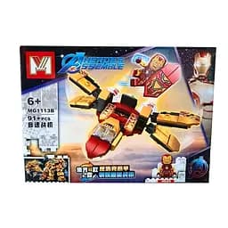 Конструктор Супергерои Марвел, 19x14x5 см, от 85 деталей, (В ассортименте)