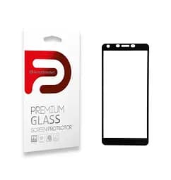 Захисне скло для TECNO POP 2F (B1F), Full Glue, 2.5D, на весь екран, глянцеве, загартоване 9H, повне проклеювання по всій поверхні, з чорною рамкою, протиударне, ArmorStandart (ARM57584)