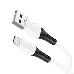 Кабель Hoco X82 Silicone Charging Data cable for Micro (1 м) 2 A белый