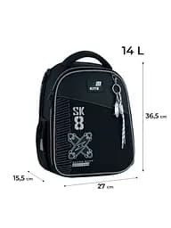 Рюкзак Kite Education каркасний 555 Skate - мініатюра 2