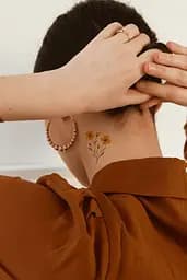 Тату тимчасове в наборі Акварельні міні квіти Tattooshka LB-201 Різнокольоровий shop (4829000018701) - мініатюра 2