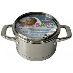 Каструля Krauzer Baby, зі скляною кришкою, 14 см, 1,2 л (78301) - мініатюра 3