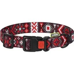 Нашийник ТМ Hidog Вишиванка 105\1034 XL Різнокольоровий