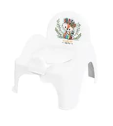Горщик-стільчик Tega Дикий захід Лисиця, білий (PO-074-103-LISEK)