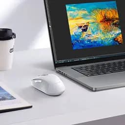 Миша Baseus F02 Ergonomic White [B01055505211-01] [129414] - мініатюра 9