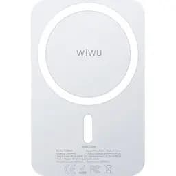 Зовнішній акумулятор Wiwu Magnetic SC5000A 5000mAh White (125065)
