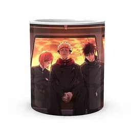 Кружка GeekLand Jujutsu Kaisen Магічна Битва Ітадорі Нобара Мегумі JK.02.19 - мініатюра 2