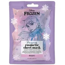 Маска для обличчя Mad Beauty Frozen Крижане серце-Анна тканинна косметична 25 мл