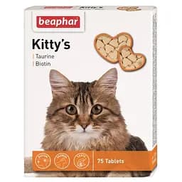 Витамизированное лакомство Beaphar Kittys для кошек 75 шт (12509)