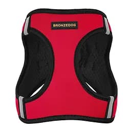 Шлея для собак Bronzedog Sport Vest M 24х18х3 см червона - мініатюра 2