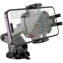 Держатель Hoco Gamble one-button Car holder H65 center console 4.5-7"