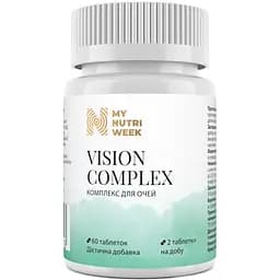 Комплекс для глаз My Nutri Week 60 таблеток