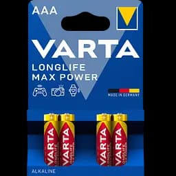 Батарейка Varta Longlife Max Power AAA Alkaline Bli 4 шт. (4703101404)
