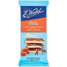 Шоколад молочный E.Wedel Тоффи 100 г