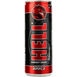 Енергетичний безалкогольний напій Hell Strong Apple 250 мл