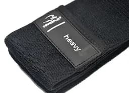 Тканинна гумка PowerPlay 4111 Hip Band L Light для фітнесу та спорту Чорна (d_84cm) (PP_4111_Black_L) - мініатюра 6