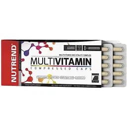 Вітаміни та мінерали Nutrend MultiVitamin Compressed, 60 капсул