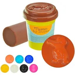 Іграшковий набір для творчості тісто для ліплення 1 баночка PL-0607-011 Коричневий