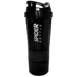 Шейкер спортивний EasyFit Spider 0,5л Чорний (EF-7200-BK)
