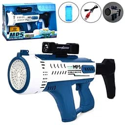 Автомат с мыльными пузырями, KB1320, на аккумуляторе, с прицелом-фонариком