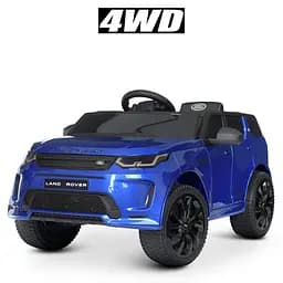 Машина дитяча 2.4G акумулятор 12V9AH 4 мотори 35W MP3 USB EVA музика світло шкіряне сидіння (M 4846EBLRS-4)