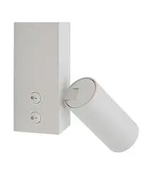 Настінний світильник, бра Nowodvorski 11578 Easy Left GU10 MR11 10W | LED 11W 3000K 450Lm IP20 Білий - мініатюра 3