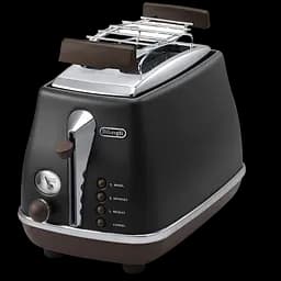 Тостер DeLonghi CTOV 2103 BK Icona Vintage (00000011400)