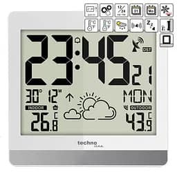 Настінний годинник Technoline WS8119 White (WS8119) - мініатюра 3